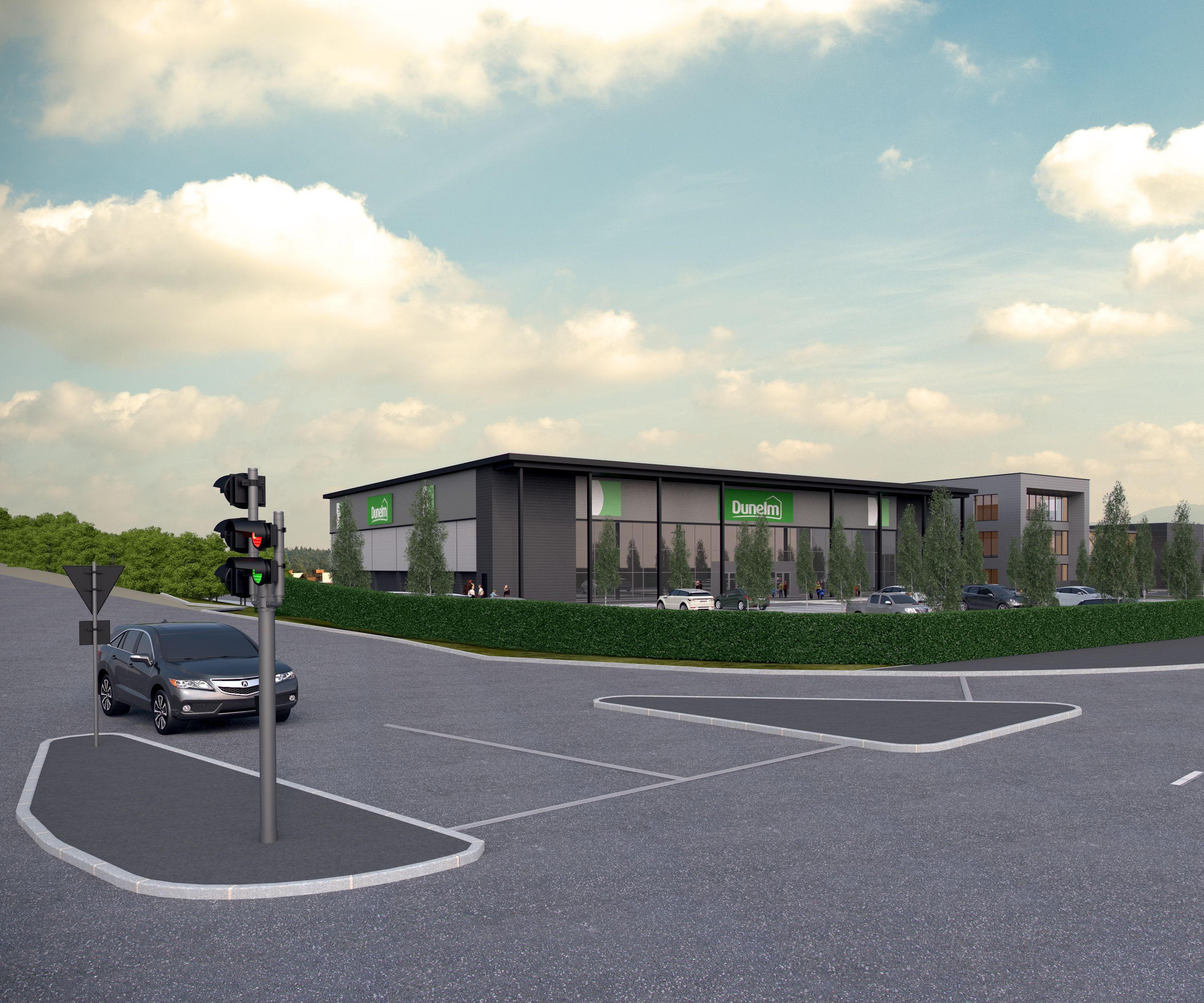 J Tomlinson and BSP Consulting start work on new Dunelm store for